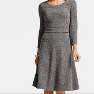 Talbots black tweed dress (midi) size 4